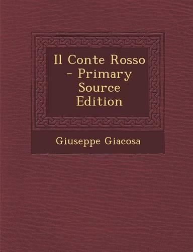 Cover image for Il Conte Rosso