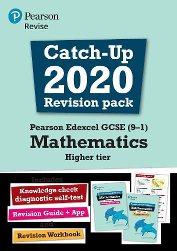 Pearson REVISE Edexcel GCSE (9-1) Mathematics Higher Catch-up Revision Pack: for home learning, 2022 and 2023 assessments and exams