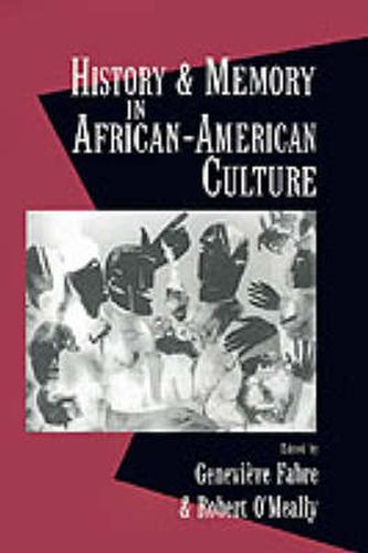 Cover image for History and Memory in African-American Culture