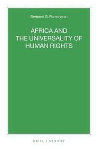 Cover image for Africa and the Universality of Human Rights