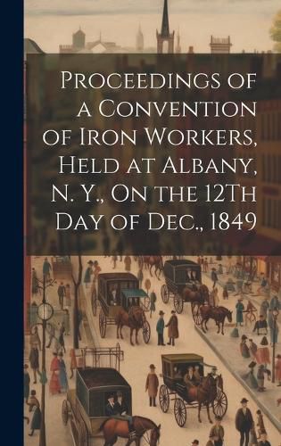 Cover image for Proceedings of a Convention of Iron Workers, Held at Albany, N. Y., On the 12Th Day of Dec., 1849