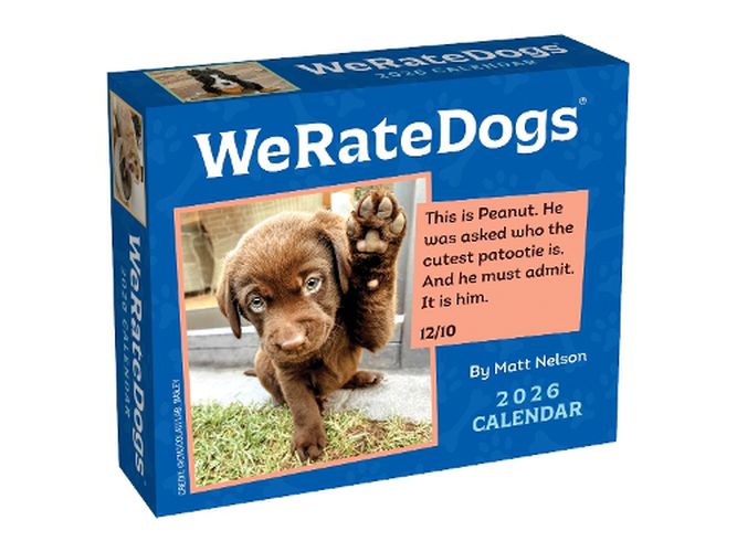 Cover image for WeRateDogs 2026 Day-to-Day Calendar