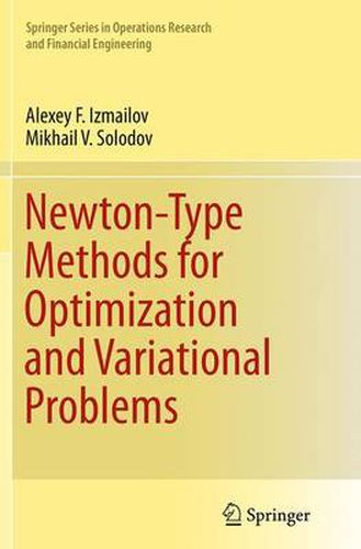 Cover image for Newton-Type Methods for Optimization and Variational Problems