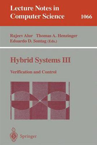 Cover image for Hybrid Systems III: Verification and Control