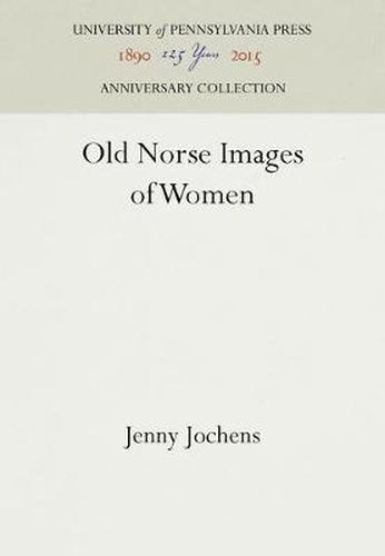 Cover image for Old Norse Images of Women