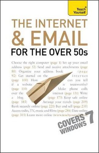 Cover image for The Internet and Email For The Over 50s: Teach Yourself