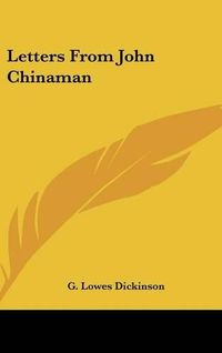 Cover image for Letters from John Chinaman