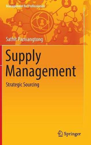 Cover image for Supply Management: Strategic Sourcing