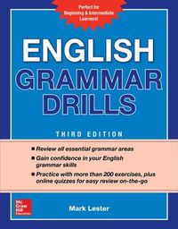 Cover image for English Grammar Drills, Second Edition