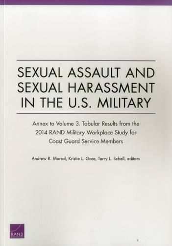 Sexual Assault and Sexual Harassment in the U.S. Military: Annex to Volume 3. Tabular Results from the 2014 Rand Military Workplace Study for Coast Guard Service Members