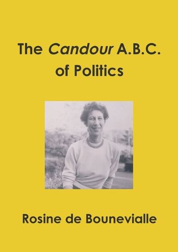 Cover image for The Candour A.B.C. of Politics