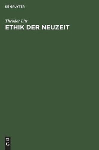 Cover image for Ethik Der Neuzeit