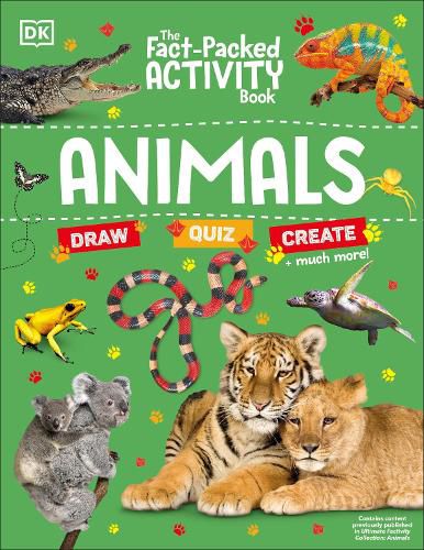 Cover image for The Fact-Packed Activity Book Animals