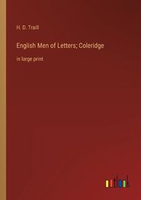 Cover image for English Men of Letters; Coleridge