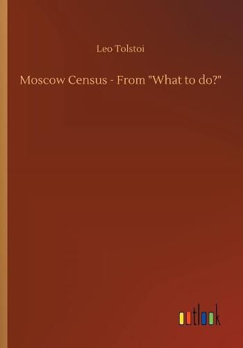 Moscow Census - From What to do?