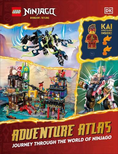 Cover image for LEGO Ninjago Dragons Rising Adventure Atlas