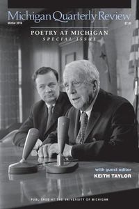 Cover image for Michigan Quarterly Review: Vol. 57, No. 1