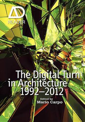 Cover image for The Digital Turn in Architecture 1992-2010 - AD Reader