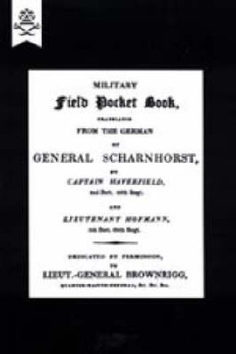 Cover image for Military Field Pocket Book 1811: Translation of General Scharnhorst