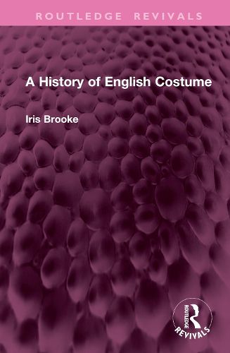 Cover image for A History of English Costume