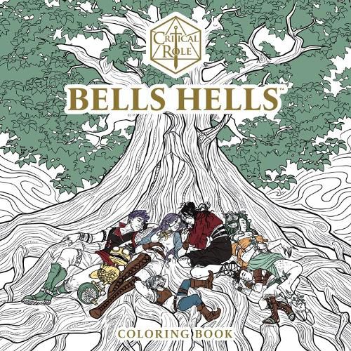 Cover image for Critical Role: Bells Hells Coloring Book