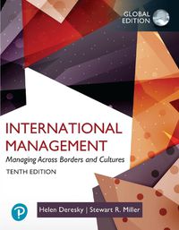 Cover image for International Management: Managing Across Borders and Cultures,Text and Cases, Global Edition