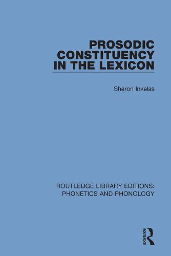 Cover image for Prosodic Constituency in the Lexicon