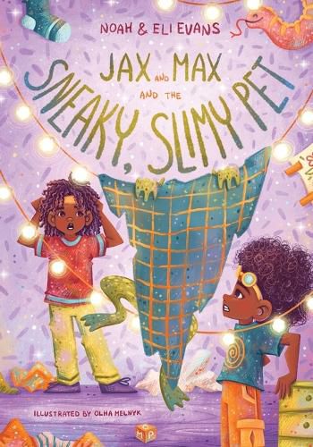 Cover image for Jax and Max and the Sneaky, Slimy Pet