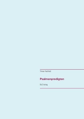 Cover image for Psalmenpredigten