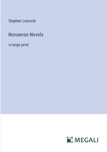 Cover image for Nonsense Novels