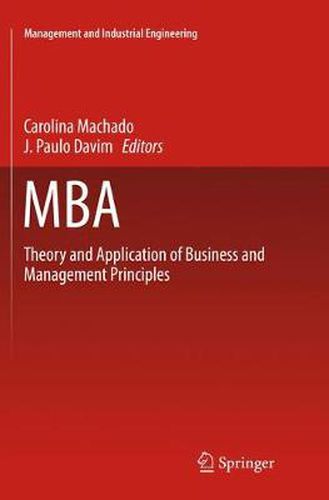 Cover image for MBA: Theory and Application of Business and Management Principles