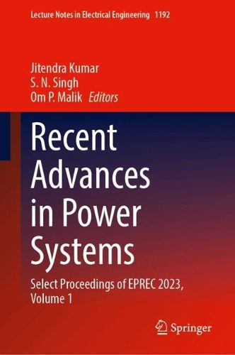 Cover image for Recent Advances in Power Systems
