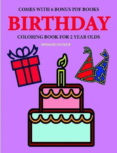 Cover image for Coloring Books for 2 Year Olds (Birthday)