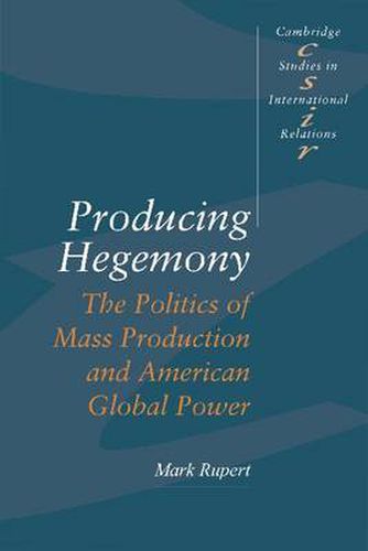 Cover image for Producing Hegemony