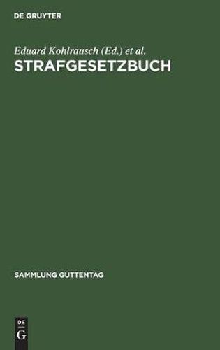 Strafgesetzbuch