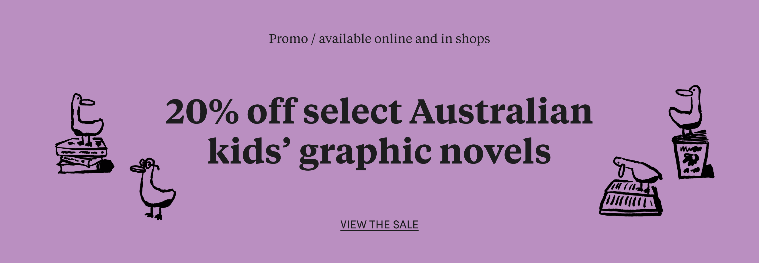 20% off select kids' graphic novels! 