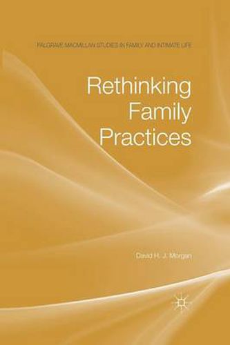 Cover image for Rethinking Family Practices