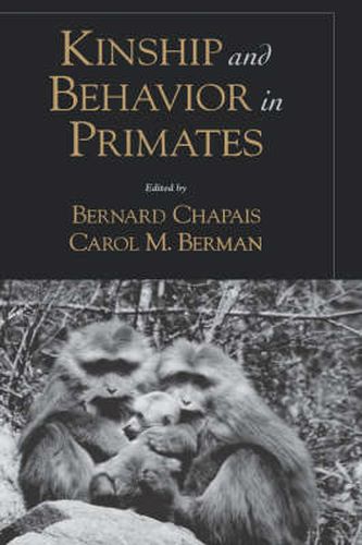 Cover image for Kinship and Behavior in Primates