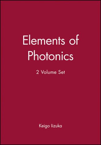 Cover image for Elements of Photonics