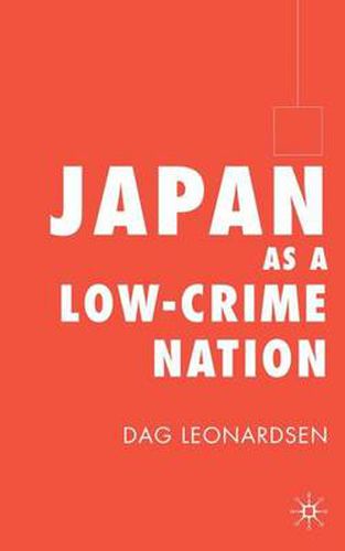 Cover image for Japan as a Low-Crime Nation