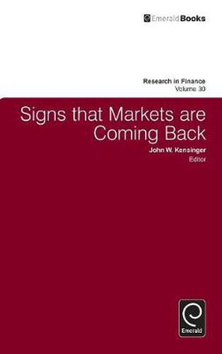 Cover image for Signs that Markets are Coming Back
