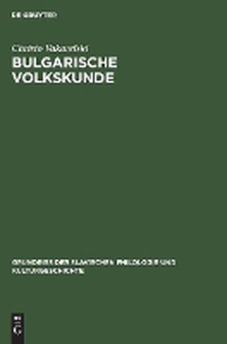 Cover image for Bulgarische Volkskunde