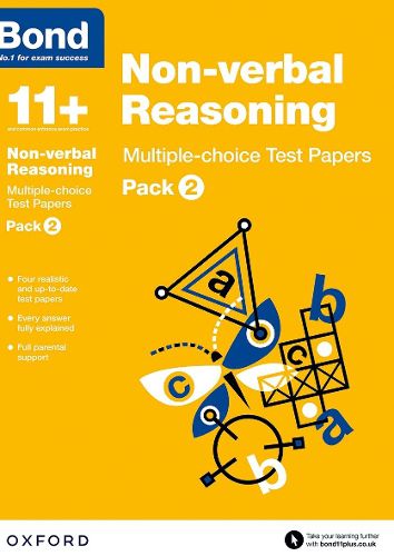 Cover image for Bond 11+: Non-verbal Reasoning: Multiple-choice Test Papers: Pack 2