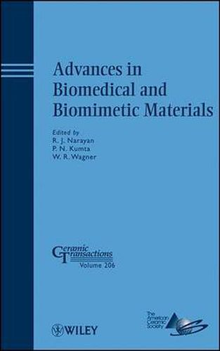 Cover image for Advances in Biomedical and Biomimetic Materials: A Collection of Papers Presented at the 2008 Materials Science and Technology Conference