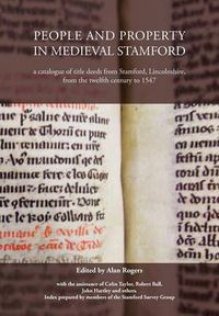 Cover image for People and Property in Medieval Stamford