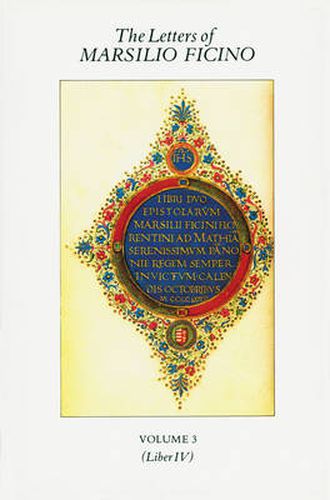 The Letters of Marsilio Ficino