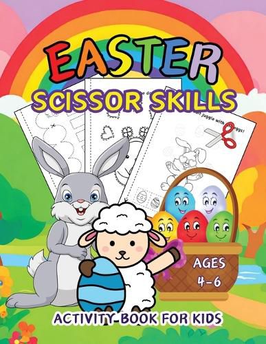 Cover image for Easter Scissor Skills Activity Book for Kids