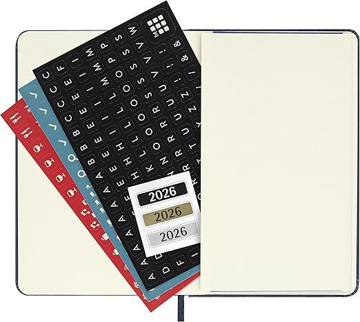Sapphire Hardcover Pocket Daily 2026 Moleskine Diary
