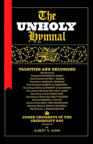 Cover image for Unholy Hymnal