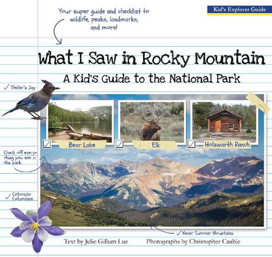 Cover image for What I Saw in Rocky Mountain: A Kids Guide to the National Park